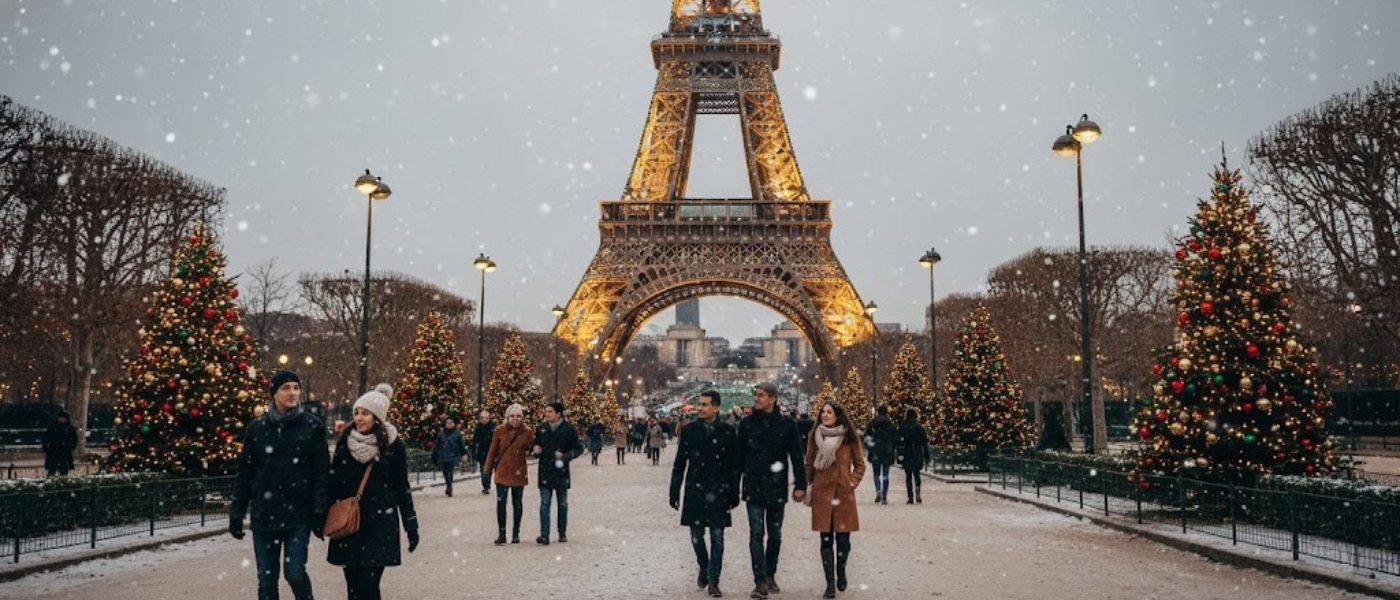 Best Places to Take Eiffel Tower Photos & New Year’s Eve Guide in Paris