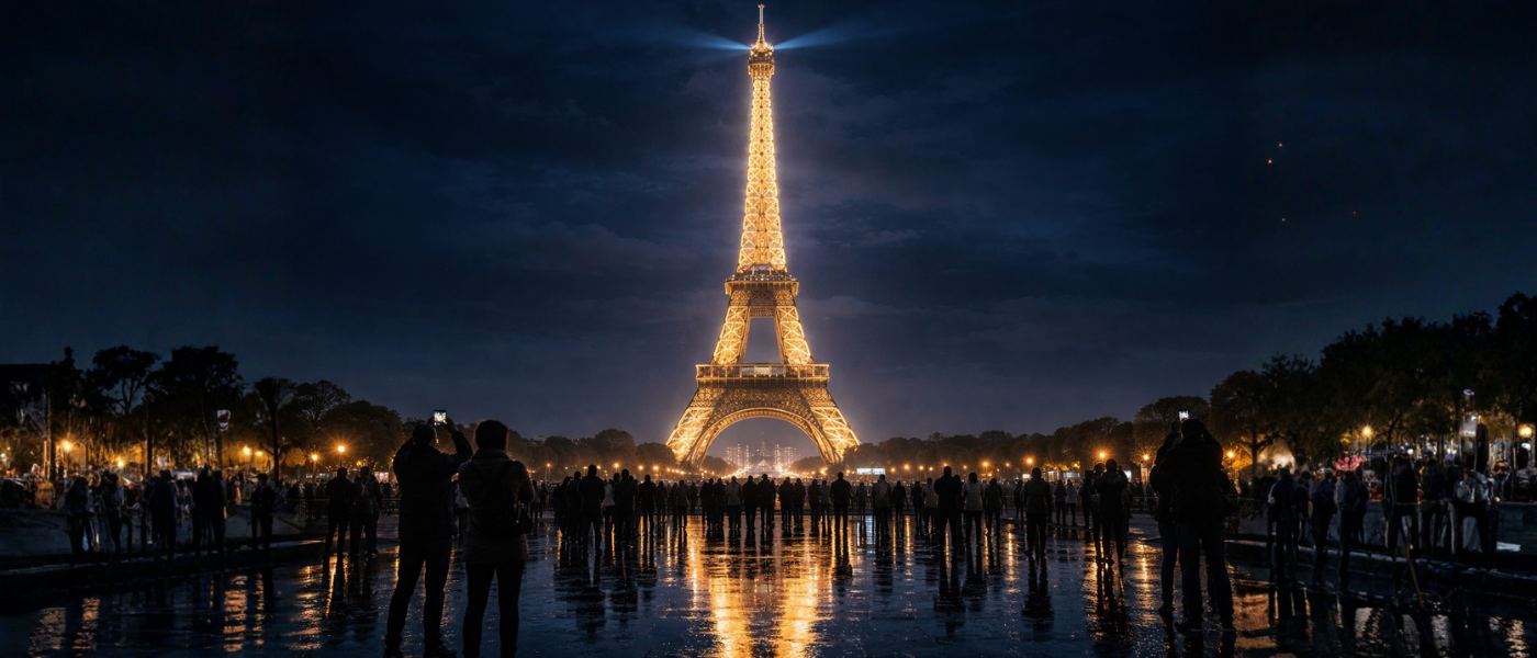 Eiffel Tower Light Show Times & Best Viewing Spots