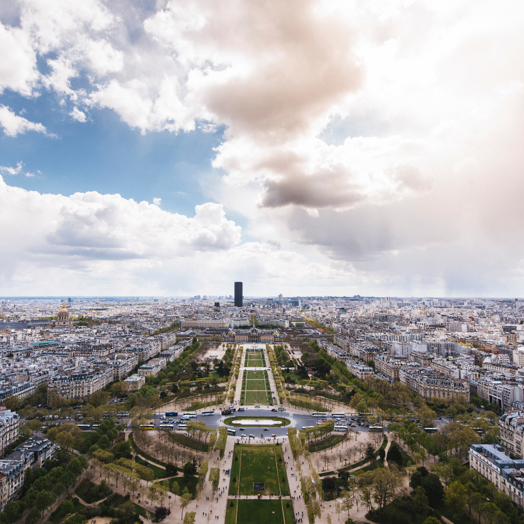 Eiffel Tower Top View