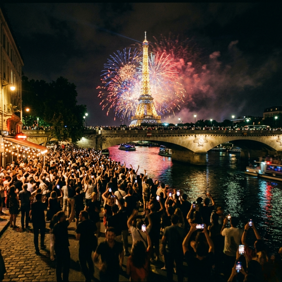 Eiffel Tower Fireworks 2026 Date Change Announced for Paris Celebration