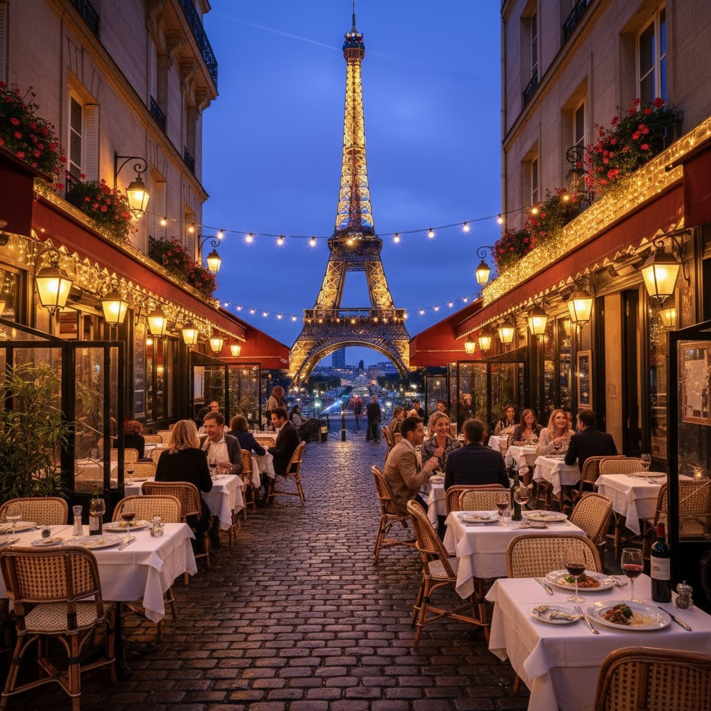 Eiffel Tower Paris Restaurants