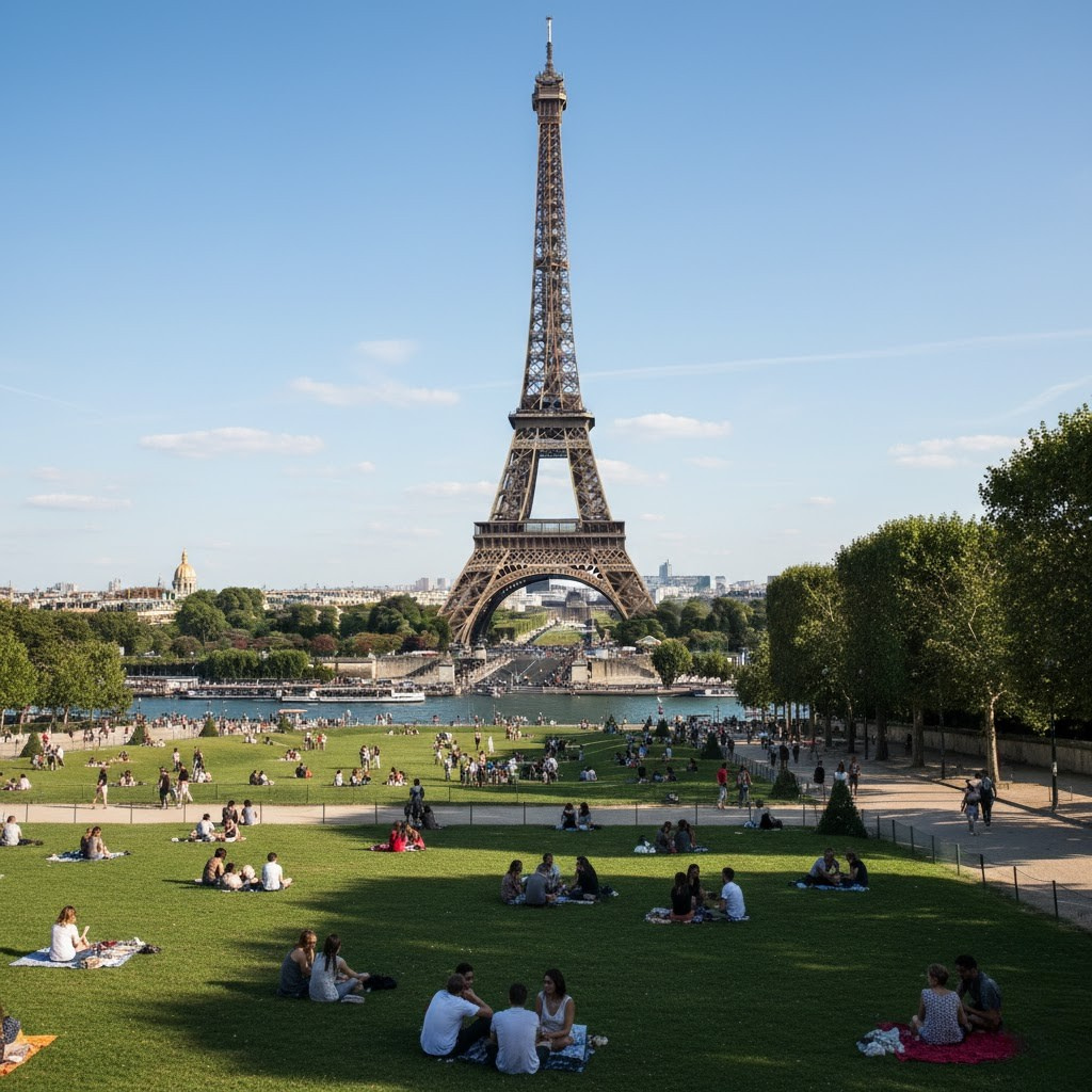 Eiffel Tower Day vs Night