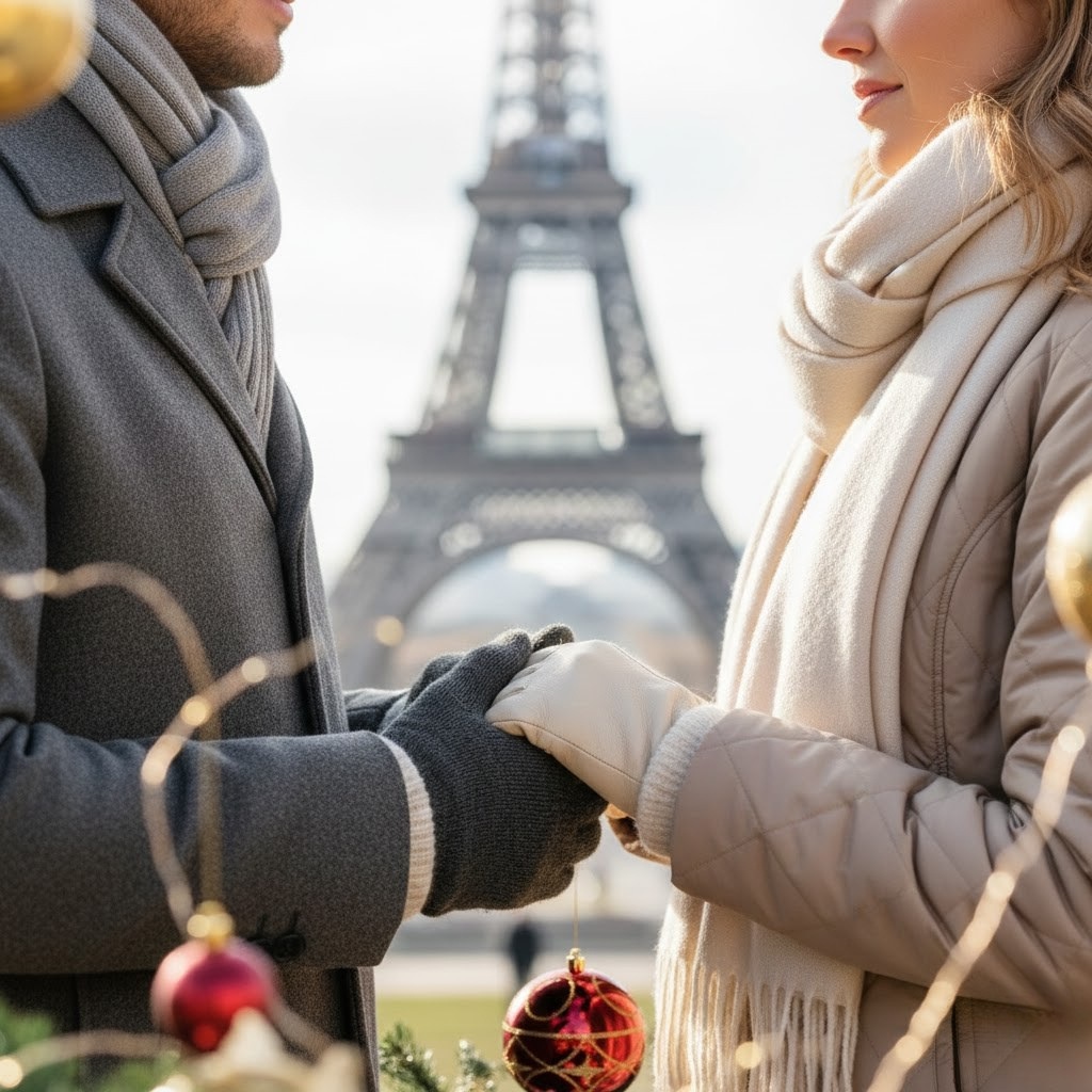 New Year 2026 at the Eiffel Tower Paris