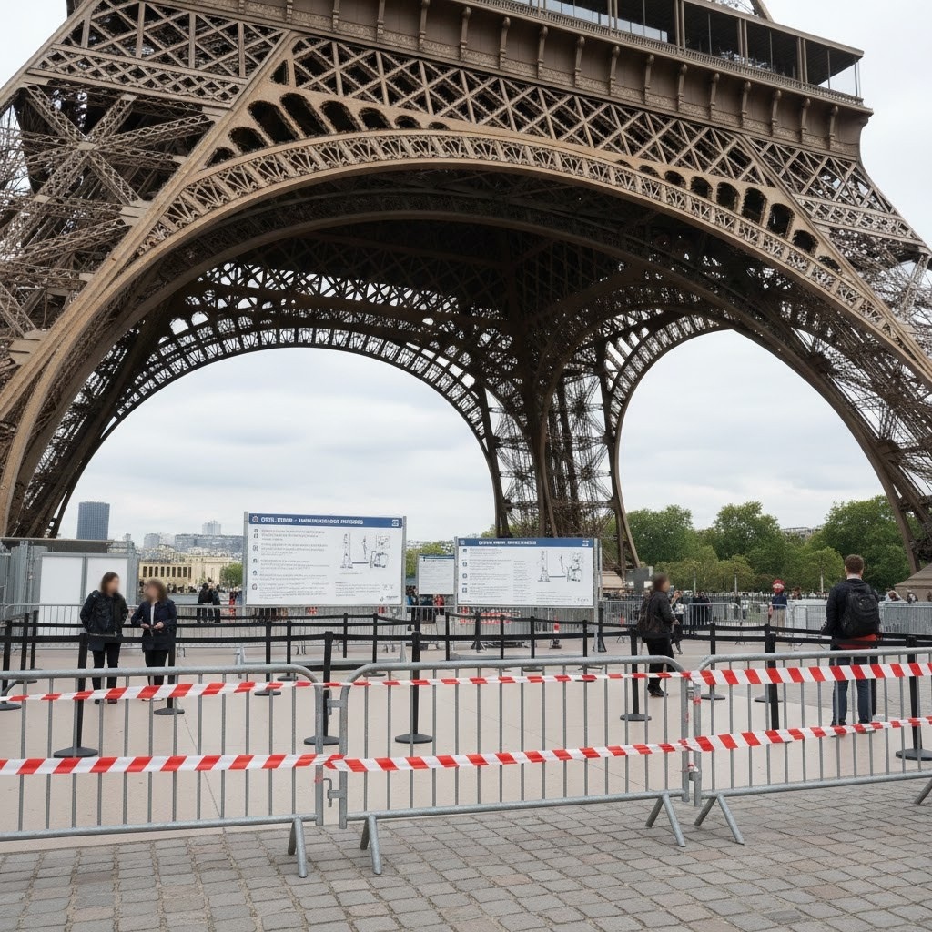 Eiffel Tower Maintenance Updates