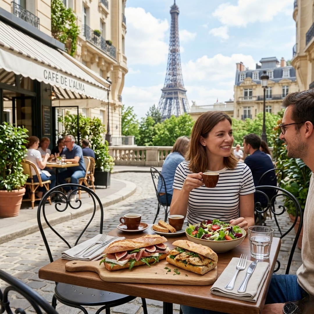 Cafes Near Eiffel Tower