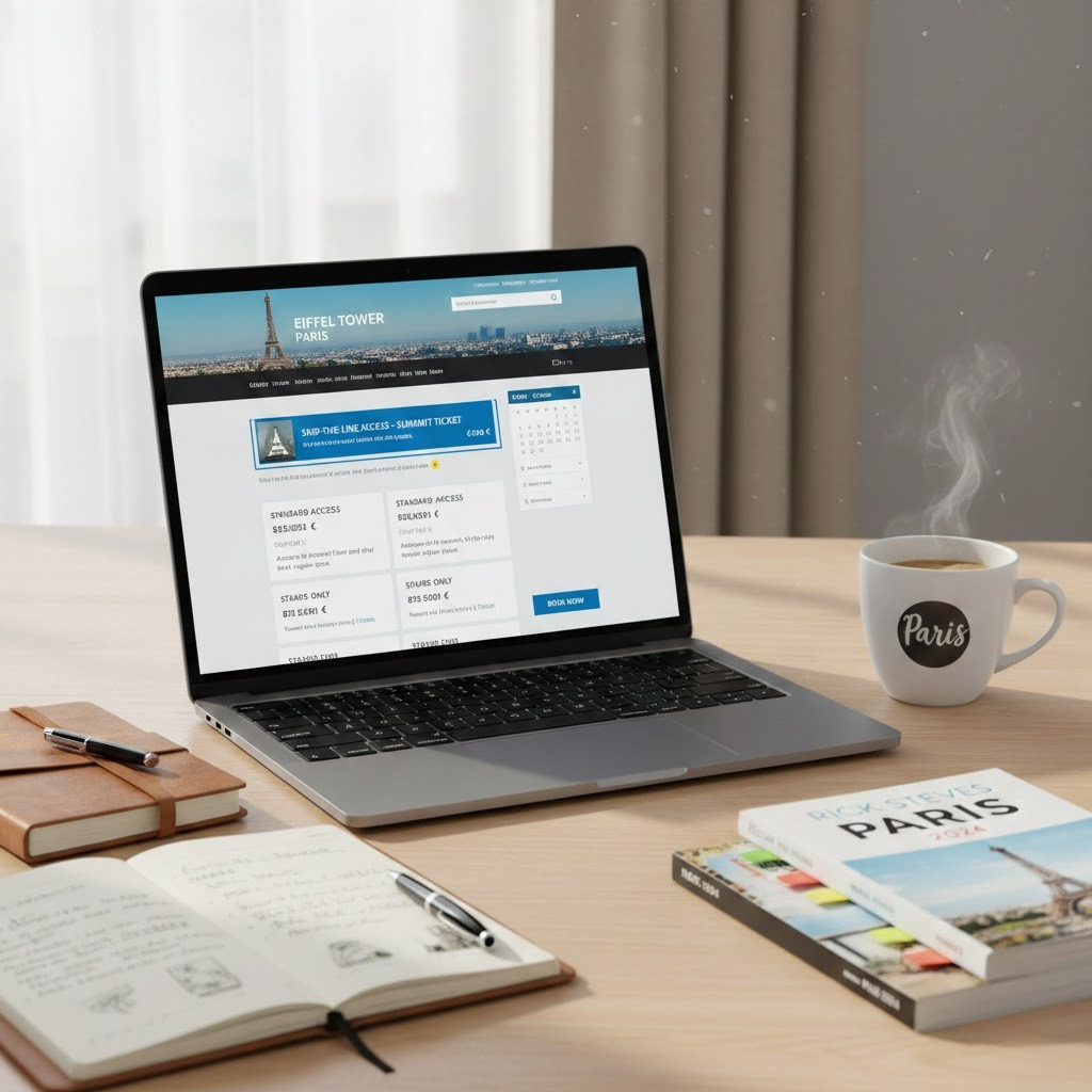 Eiffel Tower Summit Ticket